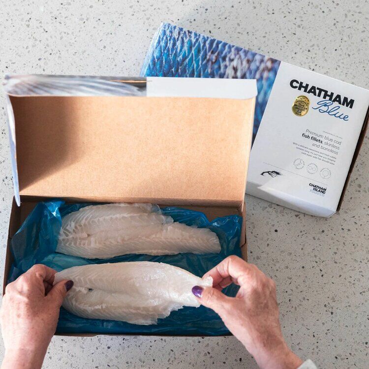 Chatham Island Food Co Blue Cod (Frozen) 1.7KG