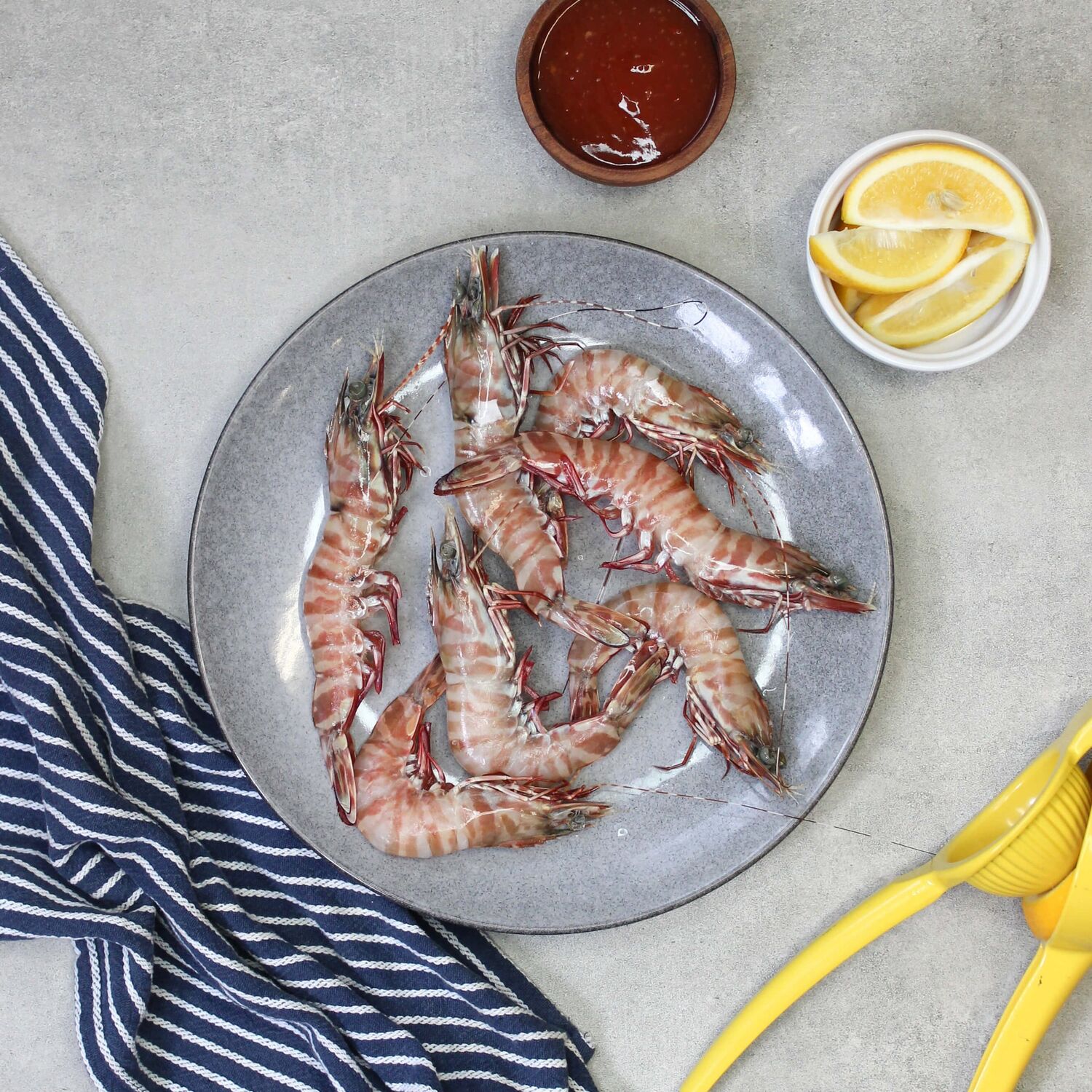 Australian Tiger Prawns (Whole, Raw, Medium)