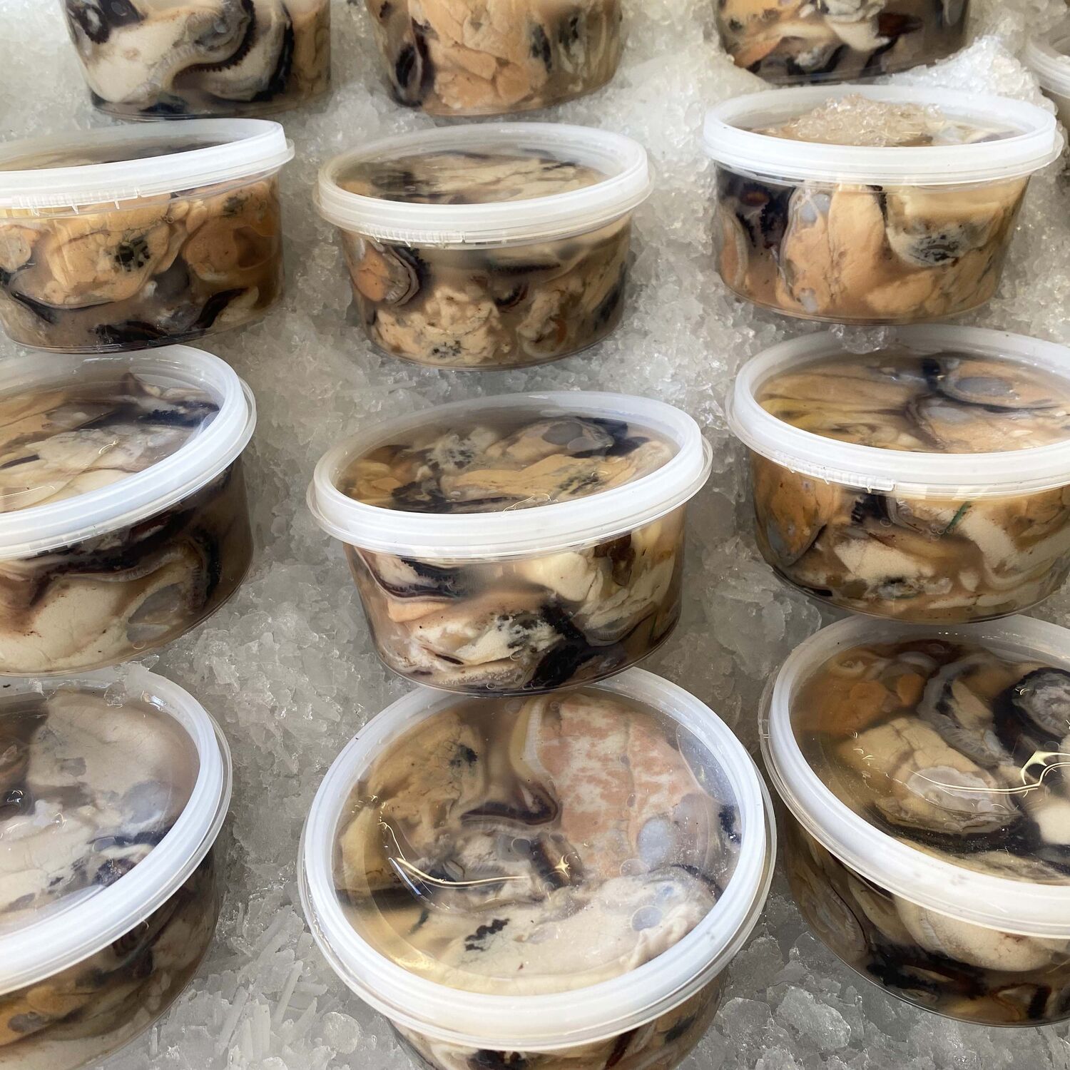 Raw Shucked Mussels