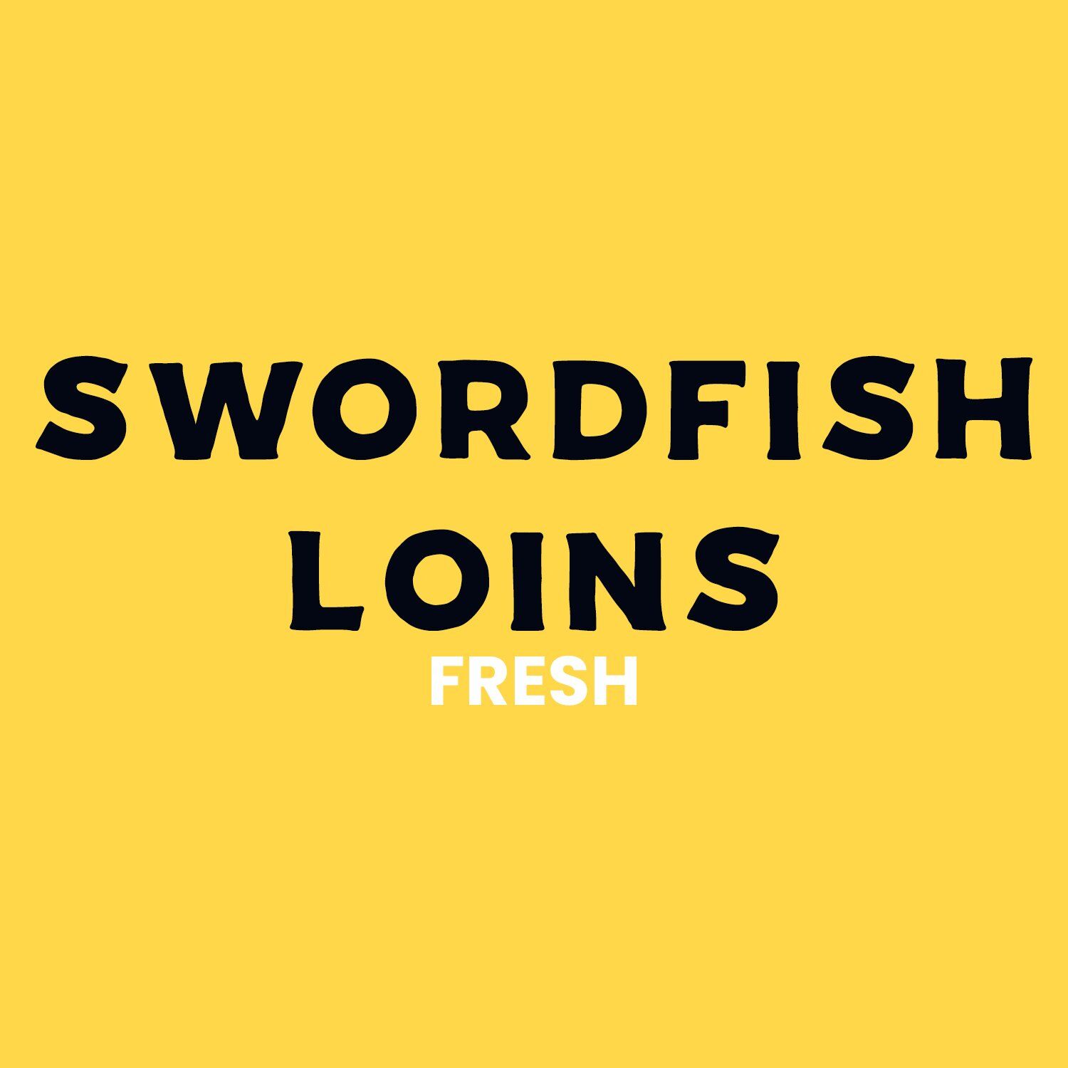 Swordfish Loins  (Skinned & Boned)