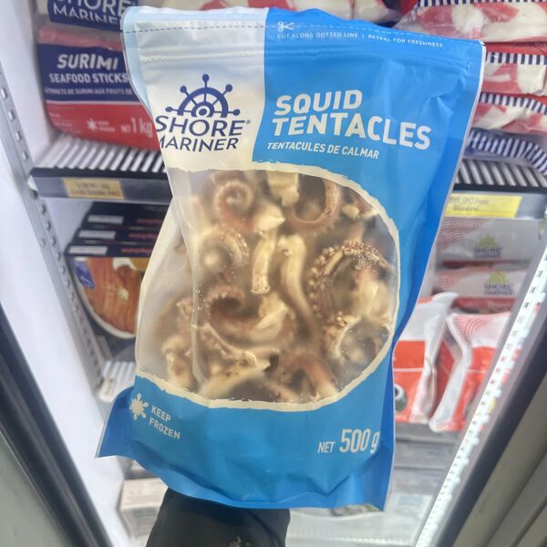 Squid Tentacles (Raw) 500g