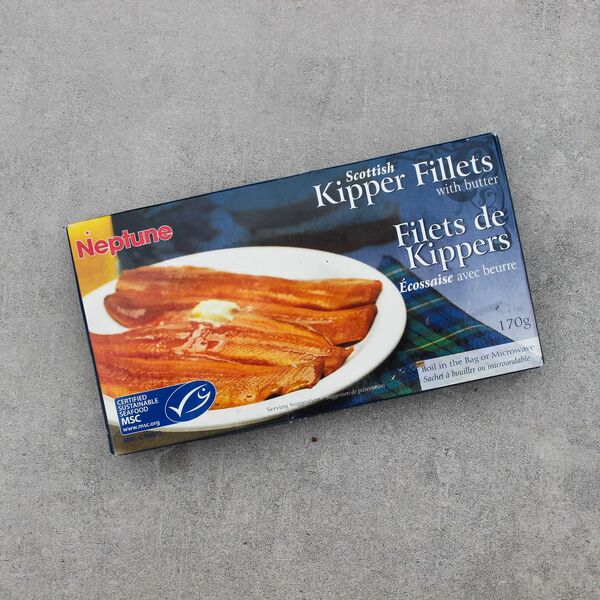 Smoked Kipper Fillets with butter 170g
