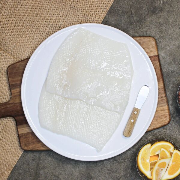 Pineapple Cut Squid Fillet (Raw) 1KG