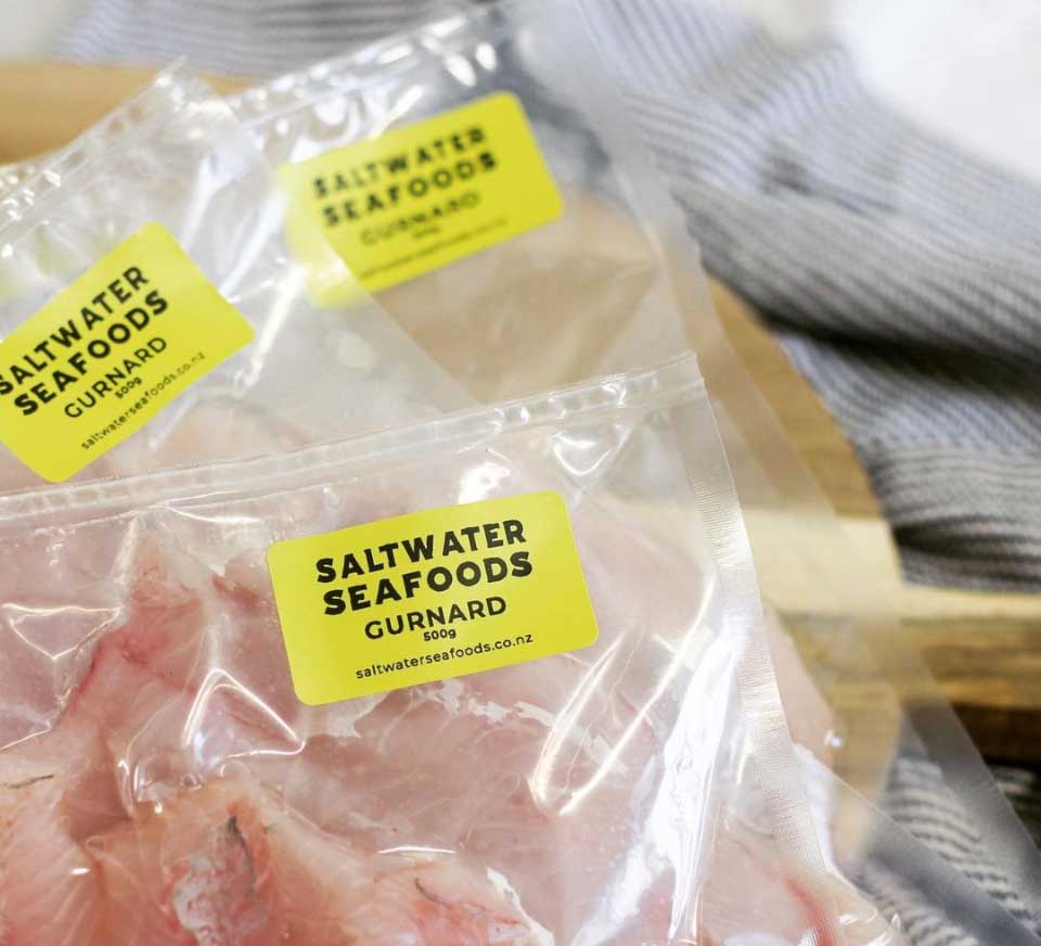 frozen sealed fish